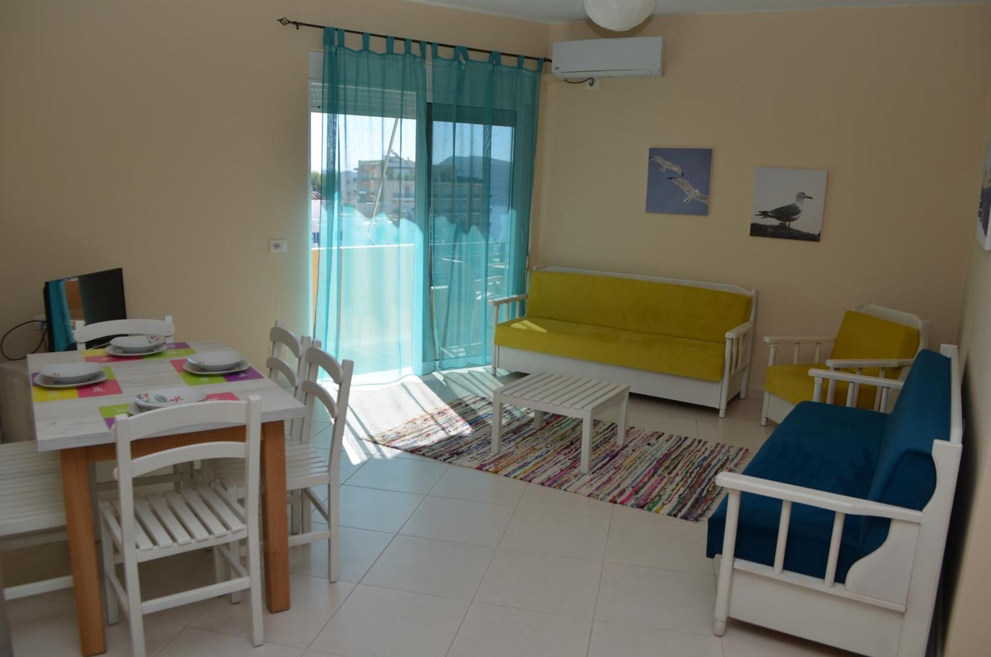 Sunset Penthouse Appartement Sarandë Buitenkant foto