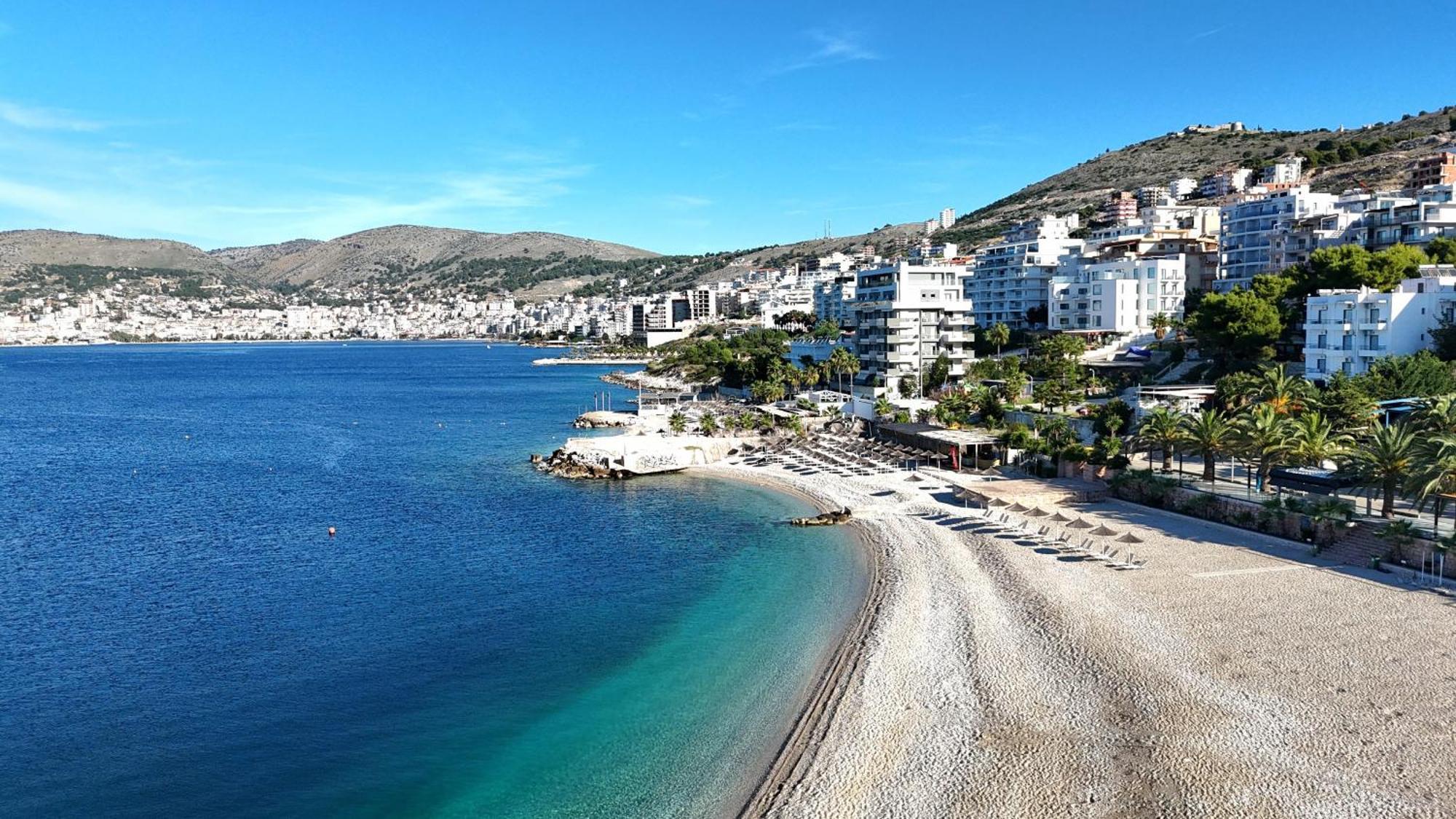 Sunset Penthouse Appartement Sarandë Buitenkant foto