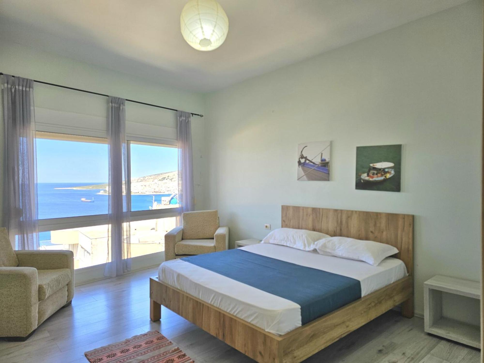 Sunset Penthouse Appartement Sarandë Buitenkant foto