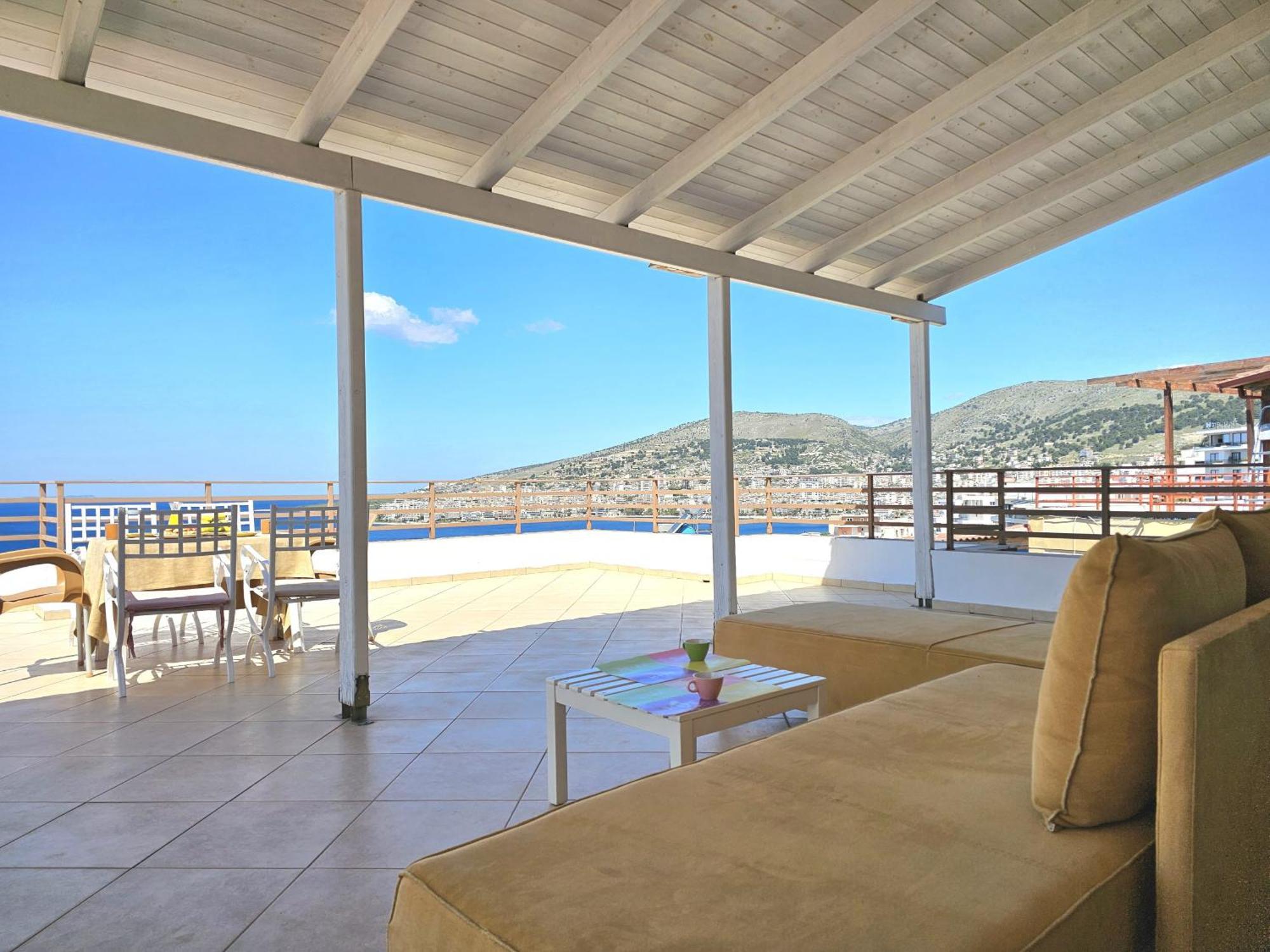 Sunset Penthouse Appartement Sarandë Buitenkant foto