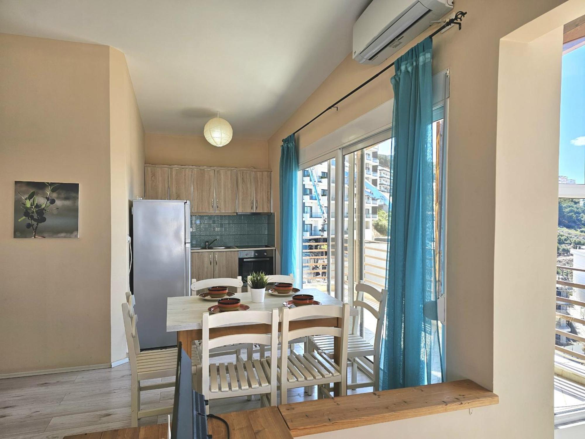 Sunset Penthouse Appartement Sarandë Buitenkant foto