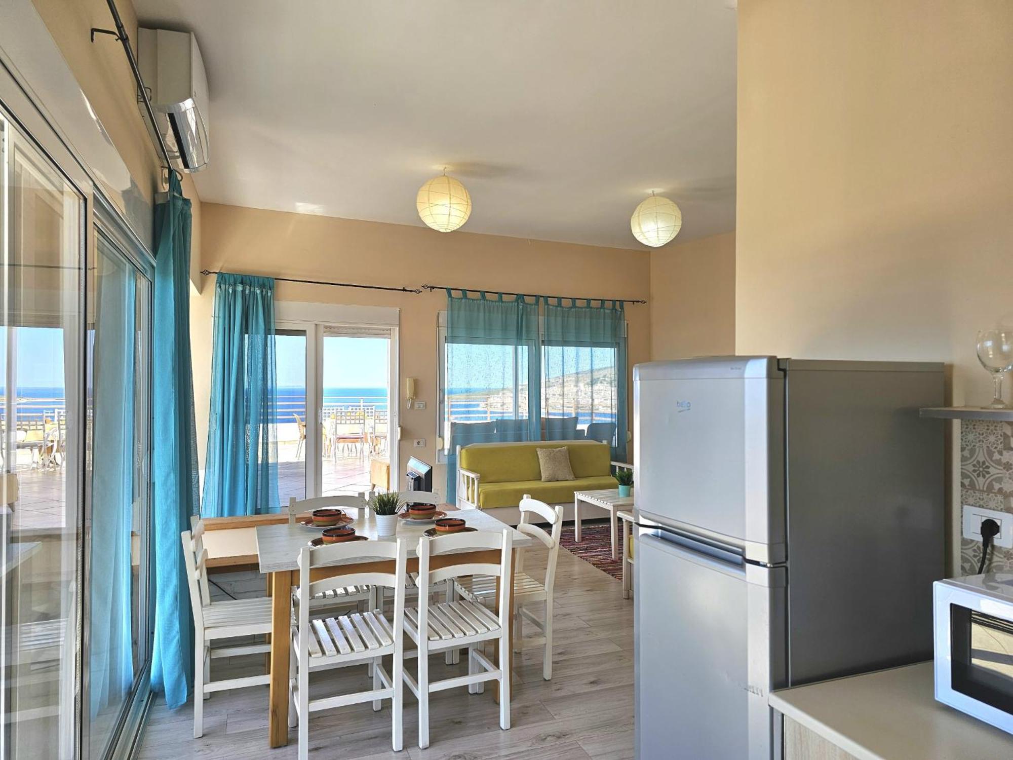 Sunset Penthouse Appartement Sarandë Buitenkant foto